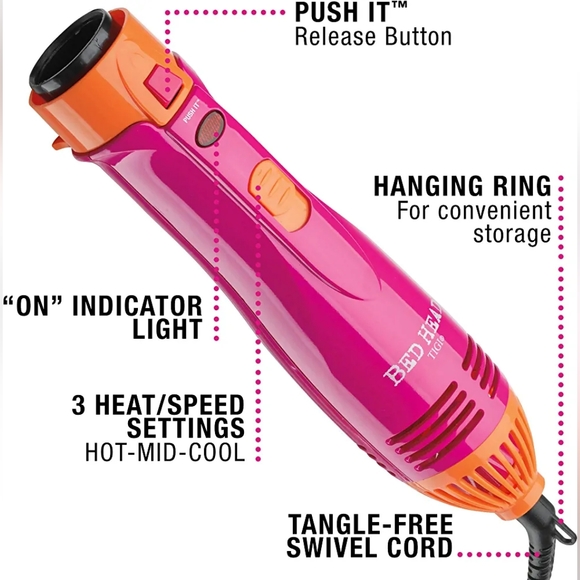 BedHead Hair Bed Head Manipulator Ionic Styling Air Kit With 2